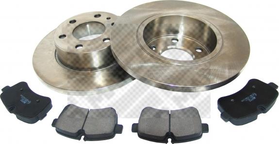 Mapco 47591 - Brake Set, disc brakes autospares.lv