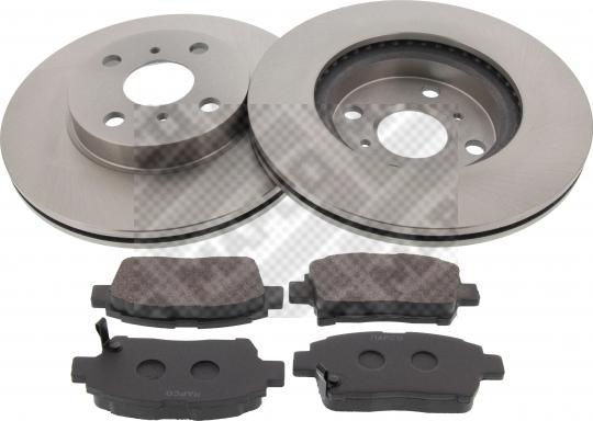 Mapco 47545 - Brake Set, disc brakes autospares.lv