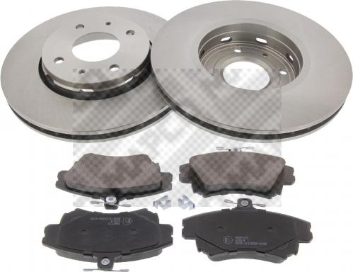 Mapco 47531 - Brake Set, disc brakes autospares.lv