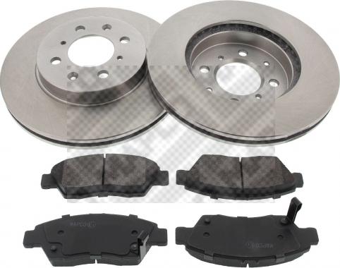 Mapco 47520 - Brake Set, disc brakes autospares.lv