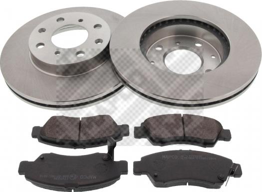 Mapco 47521 - Brake Set, disc brakes autospares.lv