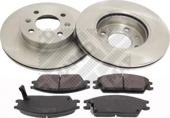 Mapco 47573 - Brake Set, disc brakes autospares.lv