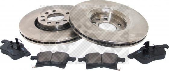 Mapco 47690 - Brake Set, disc brakes autospares.lv