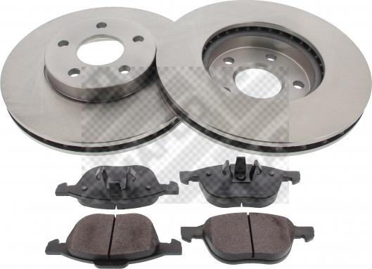 Mapco 47644 - Brake Set, disc brakes autospares.lv