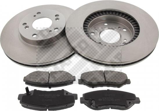 Mapco 47603 - Brake Set, disc brakes autospares.lv