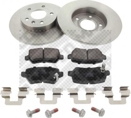 Mapco 47679 - Brake Set, disc brakes autospares.lv