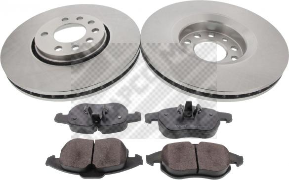 Mapco 47674 - Brake Set, disc brakes autospares.lv