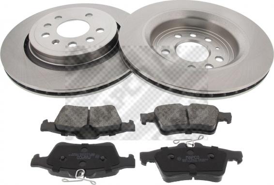 Mapco 47675 - Brake Set, disc brakes autospares.lv