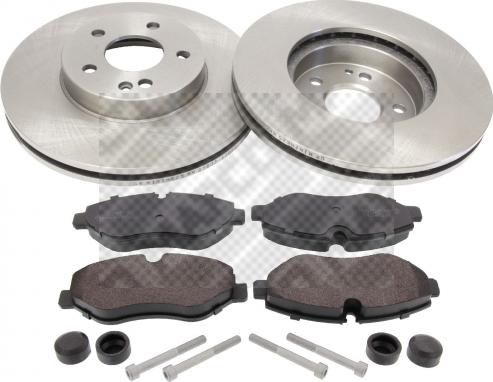 Mapco 47005 - Brake Set, disc brakes autospares.lv