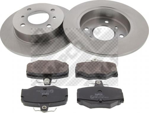 Mapco 47003 - Brake Set, disc brakes autospares.lv