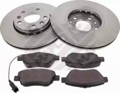 Mapco 47020 - Brake Set, disc brakes autospares.lv