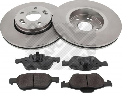 Mapco 47175 - Brake Set, disc brakes autospares.lv