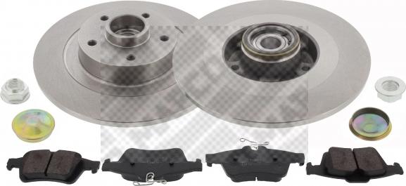 Mapco 47170 - Brake Set, disc brakes autospares.lv