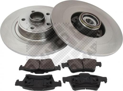 Mapco 47173 - Brake Set, disc brakes autospares.lv