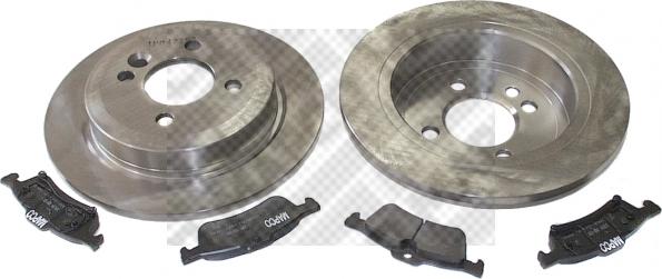 Mapco 47892 - Brake Set, disc brakes autospares.lv