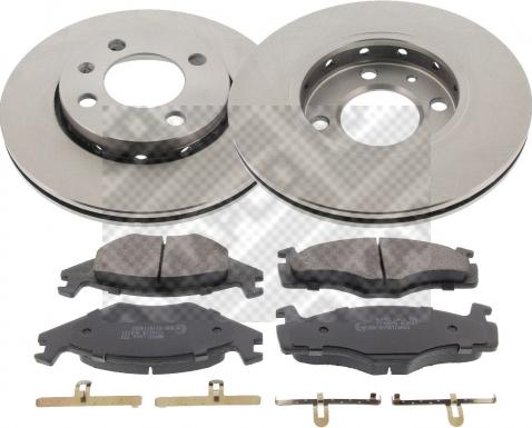 Mapco 47853 - Brake Set, disc brakes autospares.lv