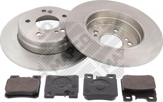 Mapco 47806 - Brake Set, disc brakes autospares.lv