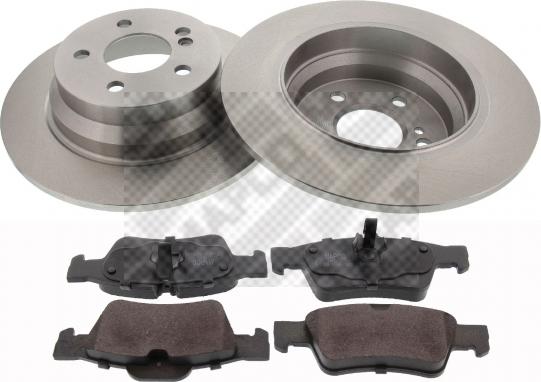 Mapco 47811 - Brake Set, disc brakes autospares.lv