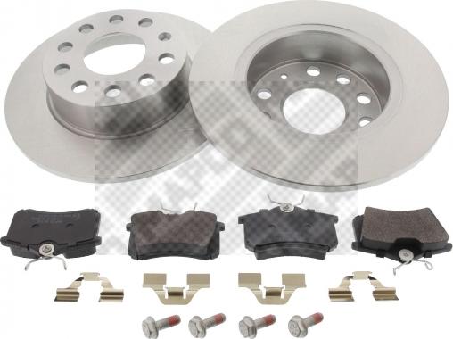 Mapco 47831 - Brake Set, disc brakes autospares.lv