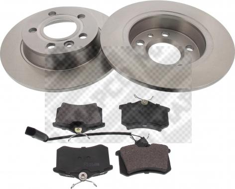 Mapco 47829 - Brake Set, disc brakes autospares.lv