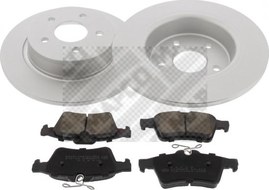 Mapco 47822HPS - Brake Set, disc brakes autospares.lv