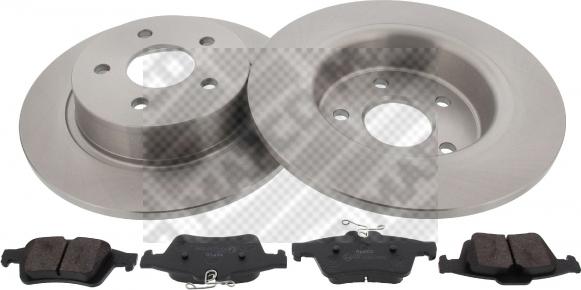 Mapco 47822 - Brake Set, disc brakes autospares.lv