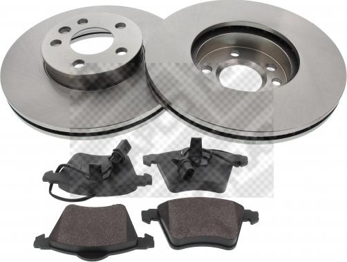 Mapco 47879 - Brake Set, disc brakes autospares.lv