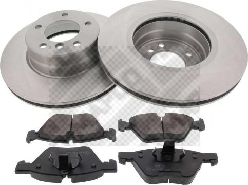 Mapco 47875 - Brake Set, disc brakes autospares.lv