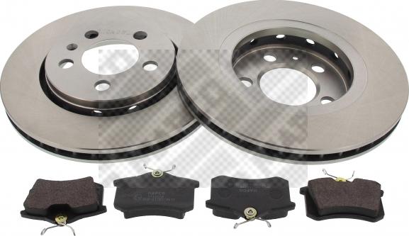 Mapco 47321 - Brake Set, disc brakes autospares.lv