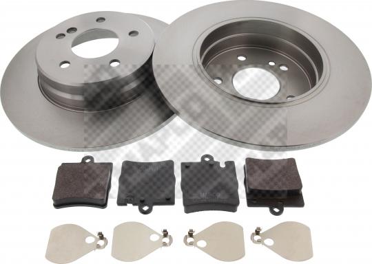 Mapco 47796 - Brake Set, disc brakes autospares.lv