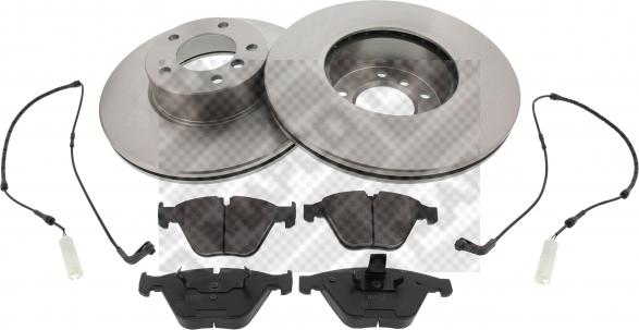 Mapco 47763 - Brake Set, disc brakes autospares.lv