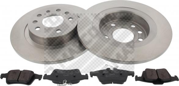 Mapco 47705 - Brake Set, disc brakes autospares.lv