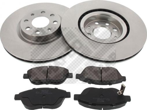 Mapco 47703 - Brake Set, disc brakes autospares.lv