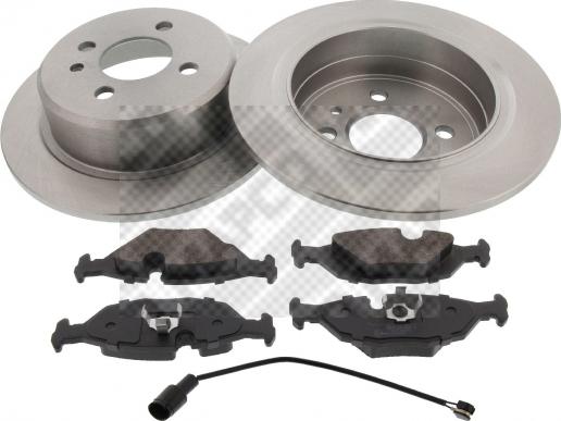 Mapco 47719 - Brake Set, disc brakes autospares.lv