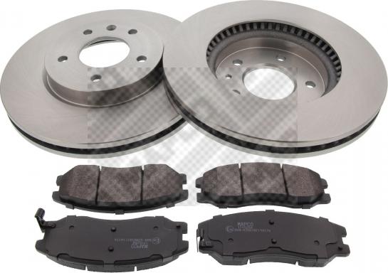 Mapco 47713 - Brake Set, disc brakes autospares.lv