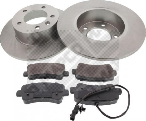 Mapco 47721 - Brake Set, disc brakes autospares.lv