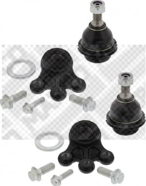 Mapco 53309/2 - Bellow, ball joint autospares.lv