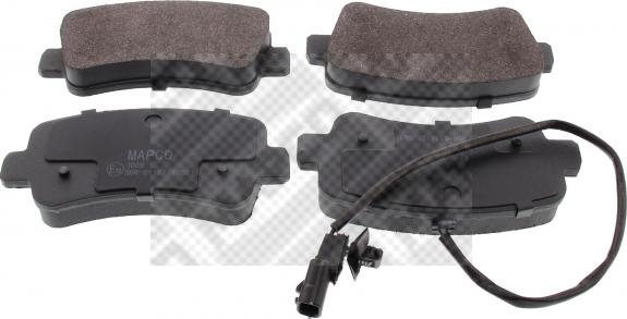 Mapco 6945 - Brake Pad Set, disc brake autospares.lv