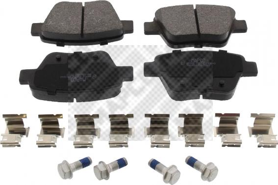 Mapco 6959/1 - Brake Pad Set, disc brake autospares.lv