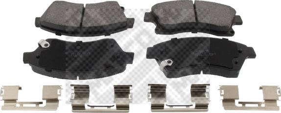 Mapco 6956 - Brake Pad Set, disc brake autospares.lv