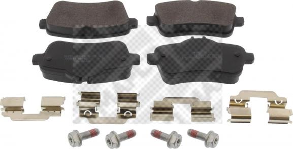 Mapco 6951 - Brake Pad Set, disc brake autospares.lv