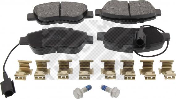 Mapco 6906 - Brake Pad Set, disc brake autospares.lv