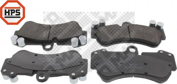 Mapco 6984HPS - Brake Pad Set, disc brake autospares.lv