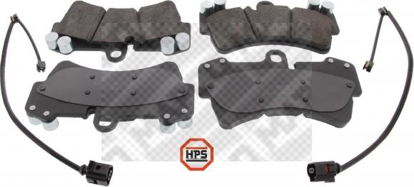 Mapco 6985HPS - Brake Pad Set, disc brake autospares.lv