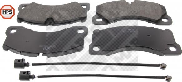 Mapco 6986HPS - Brake Pad Set, disc brake autospares.lv