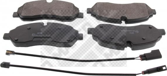 Mapco 6981HPS - Brake Pad Set, disc brake autospares.lv