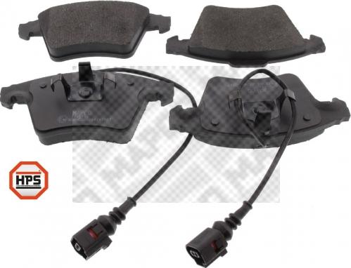 Mapco 6988HPS - Brake Pad Set, disc brake autospares.lv