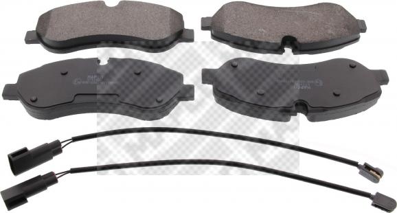 Mapco 6982 - Brake Pad Set, disc brake autospares.lv