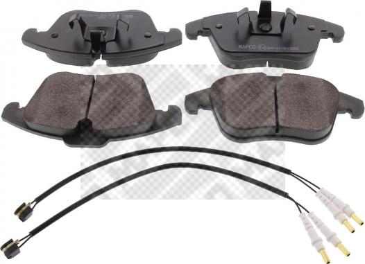 Mapco 6934 - Brake Pad Set, disc brake autospares.lv