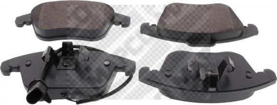 Mapco 6933 - Brake Pad Set, disc brake autospares.lv